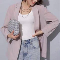 アルページュストーリー シアージャケット　ピンク　 Sサイズ　新品 Arpege story アルページュストーリー シアージャケット Sサイズ