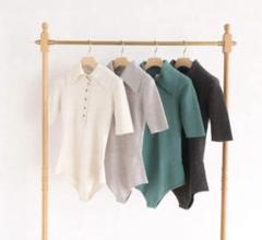 searoomlynnリネンコンビbigcollar HALF BODY スーツ - メルカリ