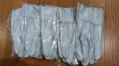 牛革手袋 作業用 5双 Mサイズ(未使用)