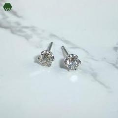 【23-12】ダイヤモンド　ピアス　D0.5ct 23-12】ダイヤモンド ピアス D0.5ctの通販 by vivid-J（旧