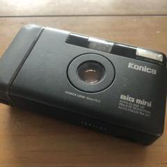 コニカ ビックミニ フィルムカメラ コンパクト ブラック 0329