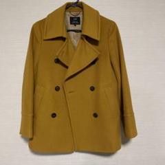 23区 ベージュ ダブルブレスト ピーコート 38 mv2288-01_1.jpg