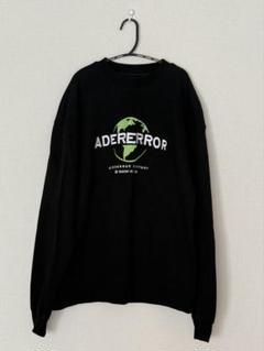 【新品未使用】ADER ERROR トレーナー Lサイズ チャコール ブラック（黒）系 L ADERERROR(アーダーエラー) スウェット