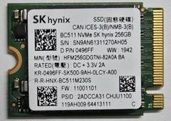 SK hynix BC511 NVMe SSD 256GB