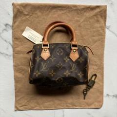 美品新品LOUIS VUITTONルイヴィトンナノスピーディショルダーなしのサムネイル