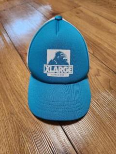 XLARGEキッズ 帽子 キャップ メッシュ OGゴリラ ブルー M