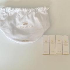 ☆Diorロードヴィサンプルフルセット　巾着付き　　【新品未使用】 Diorディオール ロードヴィ 4点サンプルセット 巾着付き - メルカリ