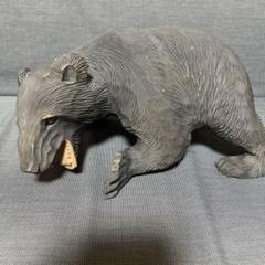 木彫り　くま