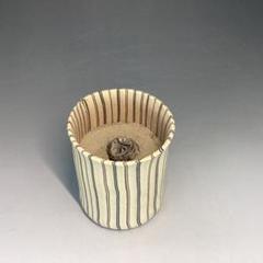 【茶道具】火襷灰焙烙 一双  底掬い 灰掻 炭185 茶道具】火襷灰焙烙 一双 底掬い 灰掻 炭185