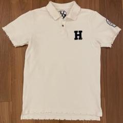 【美品】ホーンガーメント HORN G.M.T 総柄モック半袖Tシャツ 美品】ホーンガーメント HORN G.M.T 総柄モック半袖Tシャツ