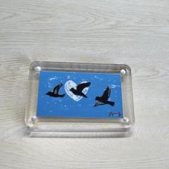 鳥　ハンドメイド　ハート　置物