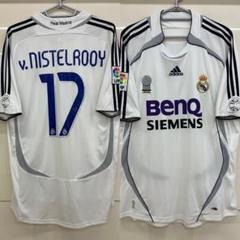 06-07★レアルマドリード★サッカーユニフォーム★adidas★ニステルローイ 06-07☆レアルマドリード☆サッカーユニフォーム☆adidas
