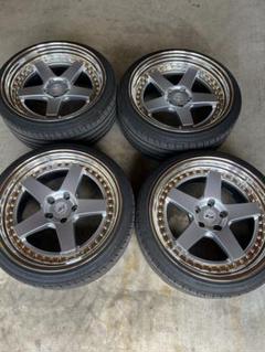 ワーク　ジスタンス　19インチ　pcd100 送料無料・税込み】WORK ジスタンス W5S 19in9J±0 10.5J+3 5穴