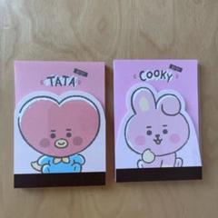 BT21 ダイカットミニミニメモ TATA COOKY BTS メモ帳 - メルカリ