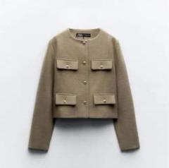 クロップドブレザーフラップ クロップドブレザー – レディース | ZARA 日本