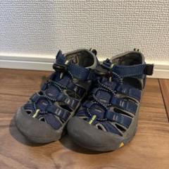 keen キッズ　サンダル　ネイビー　17cm
