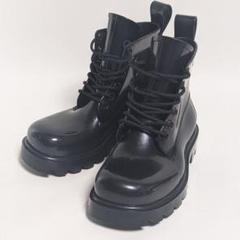 美品 ボッテガヴェネタ STRIDE パドルブーツ ラバー 黒 希少