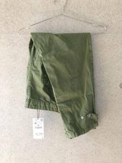 お値下げ 新品未使用 ZARA ザラ パンツ 38 カーキ