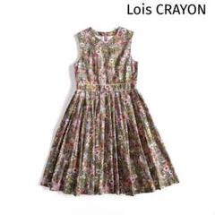 極美品✨【Lois CRAYON】キャミ ロングワンピース レース フラワー 極美品✨【Lois CRAYON】キャミ ロングワンピース レース