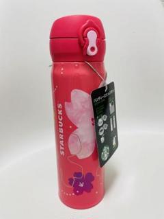 スタバ SAKURA2024 ハンディーステンレスボトルビビッドピンク