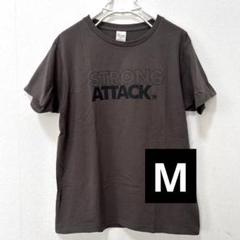 STRONG ATTACK Tシャツ グレー Mサイズ