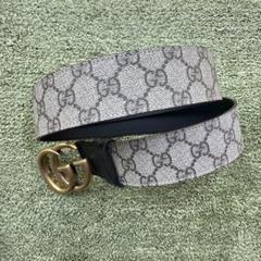 グッチ GUCCI 新品未使用 ベルト GGスプリームモノグラム カーフスキン グッチ GUCCI 新品未使用 ベルト GGスプリームモノグラム カーフ