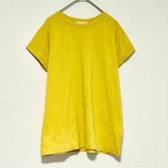 n0272【イネド】カットソー　コットン100% フレンチスリーブ　ストレッチ