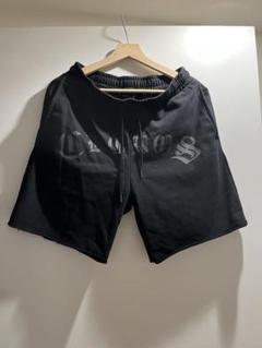 【新品未使用】CRONOS ハーフパンツ BLACK CRONOS BLACK LETTER LOGO SHORTS【CREAM】 – クロノス CRONOS