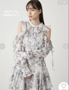 2025年最新】snidel スナイデル プリントフリルシフォンミニ