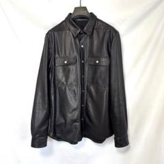 rick owens OUTERSHIRT レザー 50 - メルカリ