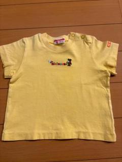 mikiHOUSE イエロー Tシャツ 80