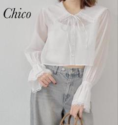 パル PAL 【Chico】ダブルカラーセーラーブラウス （white