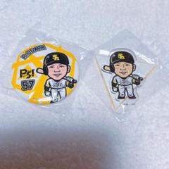 緒方理貢 缶バッジ アクリルスタンド