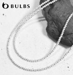 ≪BULBS≫ ナバホパール 3mm玉 切り子玉 ロングネックレス ≪BULBS≫ ナバホパール 3mm玉 切り子玉 ロングネックレス