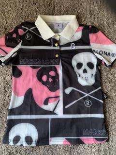 MARK&amp;LONA - 即日匿名発送★MARK&amp;LONA ポロシャツ　レディース　Sサイズ　スカル 中古 レディース マークアンドロナ MARK&LONA ノースリーブ 36(S