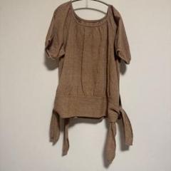 うさとの服】草木染め リボンブラウス - メルカリ