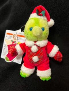 ♡ダンシングスノーフレークス♡ぬいぐるみバッヂ♡サンタコスチューム♡タグ値札付き ♡ダンシングスノーフレークス♡ぬいぐるみバッヂ♡サンタ