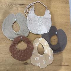 値下げ【美品】ベビー スタイ5枚セット