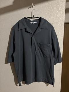 UNIQLO U エアリズムコットンポロシャツ　グレー　M