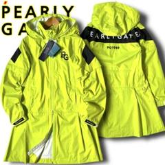 1 パーリーゲイツ AQUAX 撥水 防水 ビッグロゴ レインパンツ 千鳥柄 パーリーゲイツ PG 【透湿防水】ドビー千鳥レインワンピース