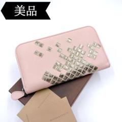 ◇ボッテガヴェネタ◇レザー/イントレチャート/ラウンドファスナー/長財布