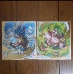ドラゴンボール色紙　ブロリーゴジータ ブルメタシークレット特別加工　未開封 これがシークレットか！ブロリーもヤバイ！ドラゴンボール色紙