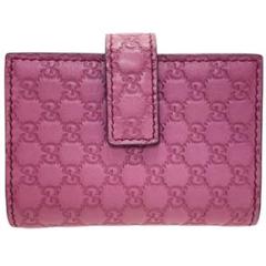 Gucci グッチ　名刺入れ ピンク イタリア製　レア　希少 2025年最新】GUCCI 名刺入れの人気アイテム - メルカリ