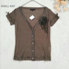 ◆新品タグ付◆SHELL RAY/ 半袖シャツ　コットン100%　定価6930円
