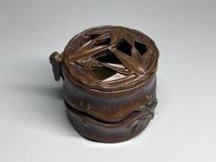 骨董 銅製 中国 古銅 驢馬賢人 のったり香炉 アンティーク 古