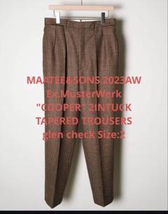 MAATEE&SONS 23AW Ex."COOPER"glen check 2のサムネイル