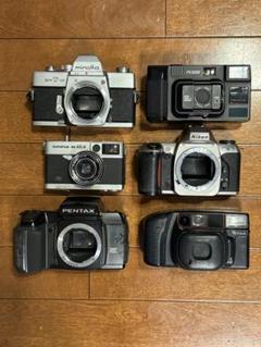 【ジャンク】MINOLTA フィルムカメラセット H096】レトロカメラセット minolta/Toshida ※ジャンク品※ - メルカリ