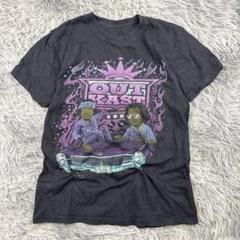 OutKast バンドTシャツ/USA製/ストリート/ブラック/ビッグプリント