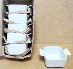 専用❤️同梱-150円メルカリ便発送透明鉢 中120個 白磁 角小鉢6個 ポーセラーツ - メルカリ