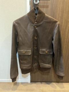 リアルマッコイズ　37j1 フライトジャケット　42 ステンシル入り　超美品 リアルマッコイズ 37j1 フライトジャケット 42 ステンシル入り